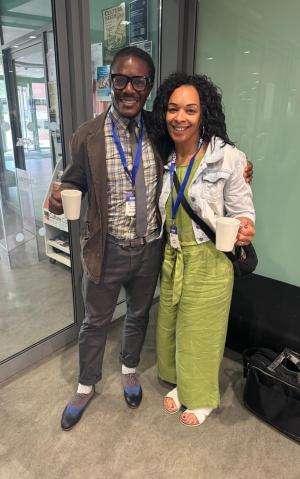 Wayne Reid & Rachael Rooke at the BASW UK Conference 2025