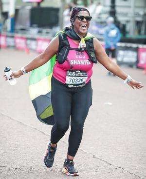 Shantel London Marathon