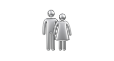 2 adults