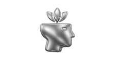 Head with a plant growing
