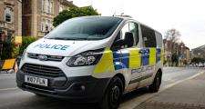 a police van