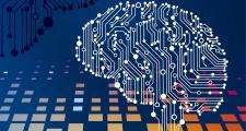 AI graphic of a brain