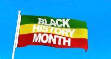Black History Month flag