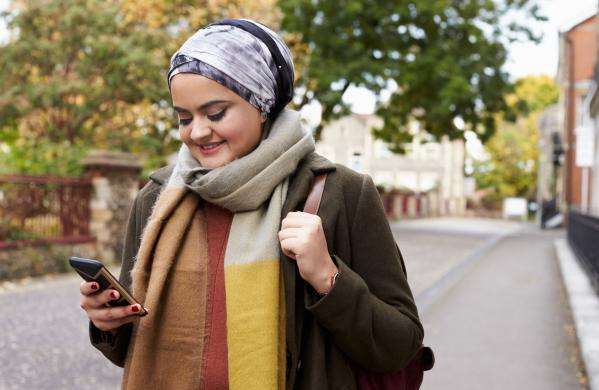 Girl smiling 