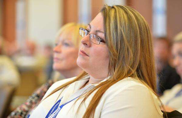 BASW Member listening to speaker