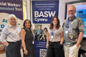 BASW Cymru at conference 