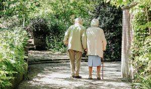 older people walking