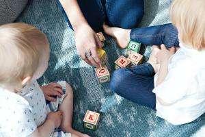 Children playing